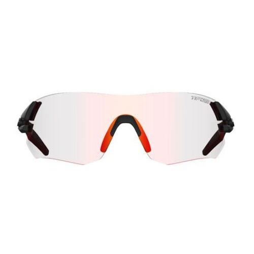 Tifosi Tsali Sport Cycling Sunglasses Interchangeable Lenses Matte Black - Clarion Red Fototec