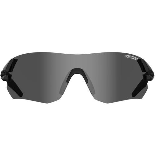 Tifosi Tsali Sport Cycling Sunglasses Interchangeable Lenses Matte Black - Smoke, AC Red, Clear