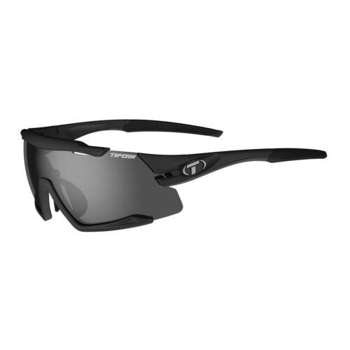 Tifosi Aethon Sport Cycling Sunglasses All Colors Matte Black - Smoke, AC Red, Clear