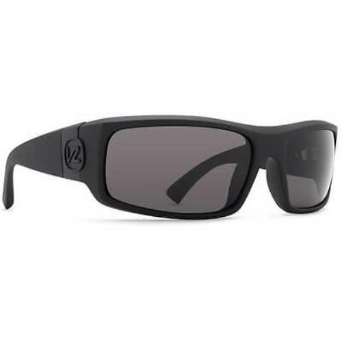 Von Zipper Kickstand Sunglasses - Matte Black / Grey