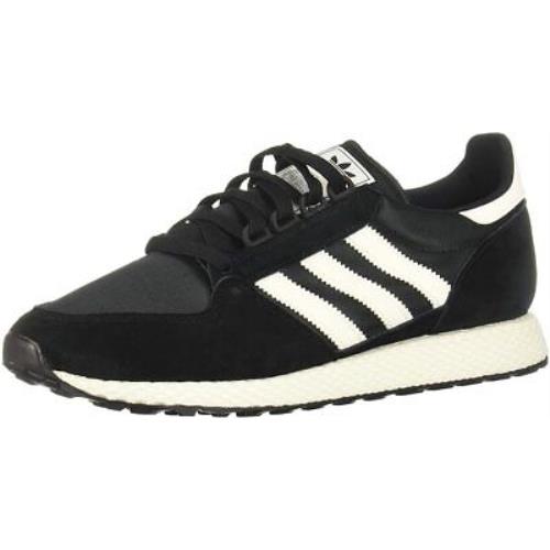 Adidas Mens Forest Grove Low-top Sneakers - Black - 8.5