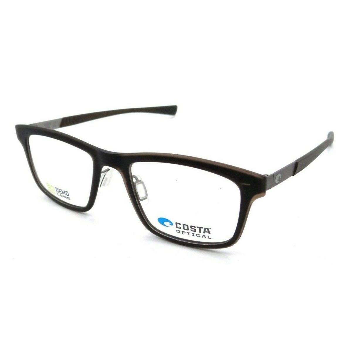 Costa Del Mar Eyeglasses Frame Pacific Rise 300 51-19-140 Translucent Dark Brown