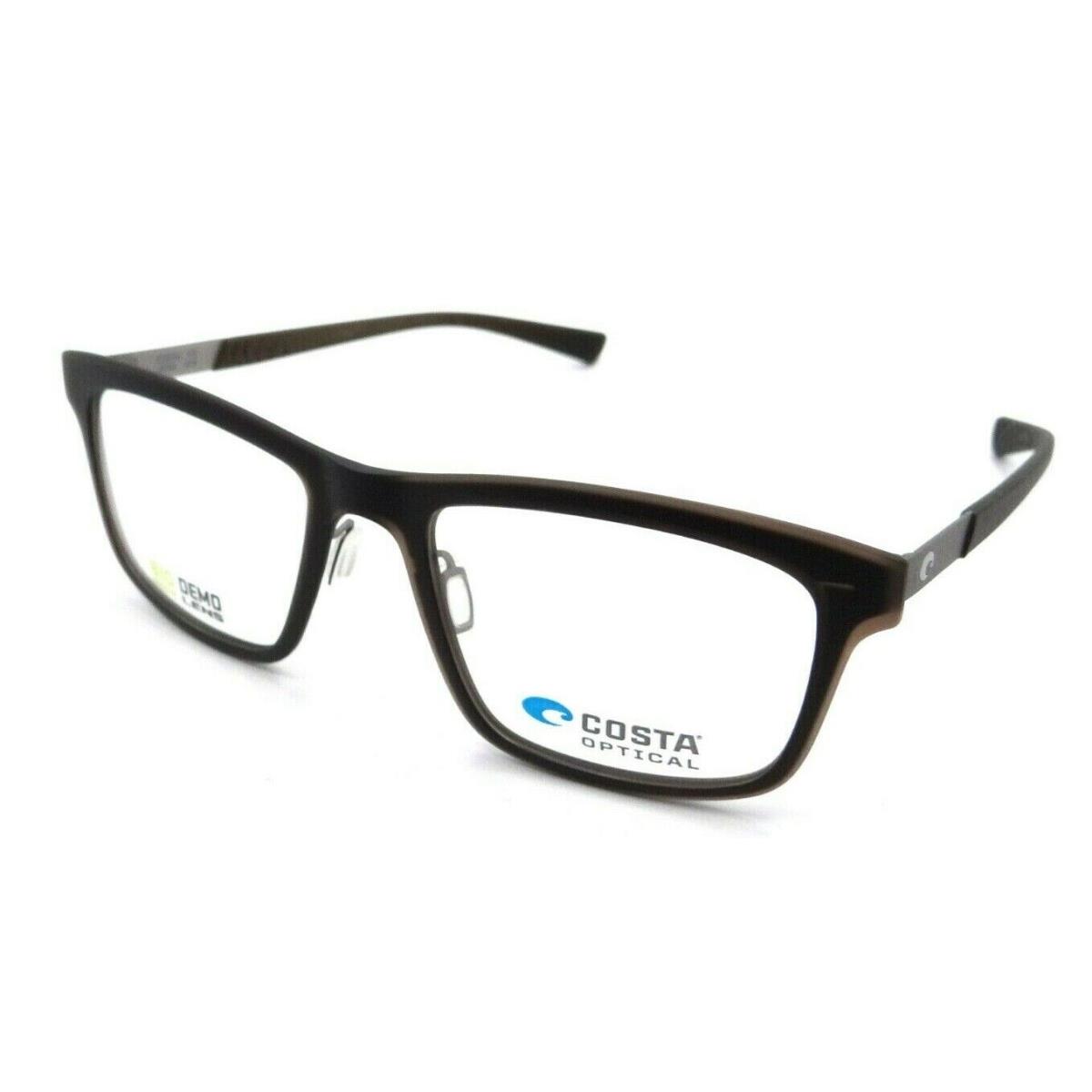 Costa Del Mar Eyeglasses Frame Pacific Rise 301 53-19-140 Translucent Dark Brown