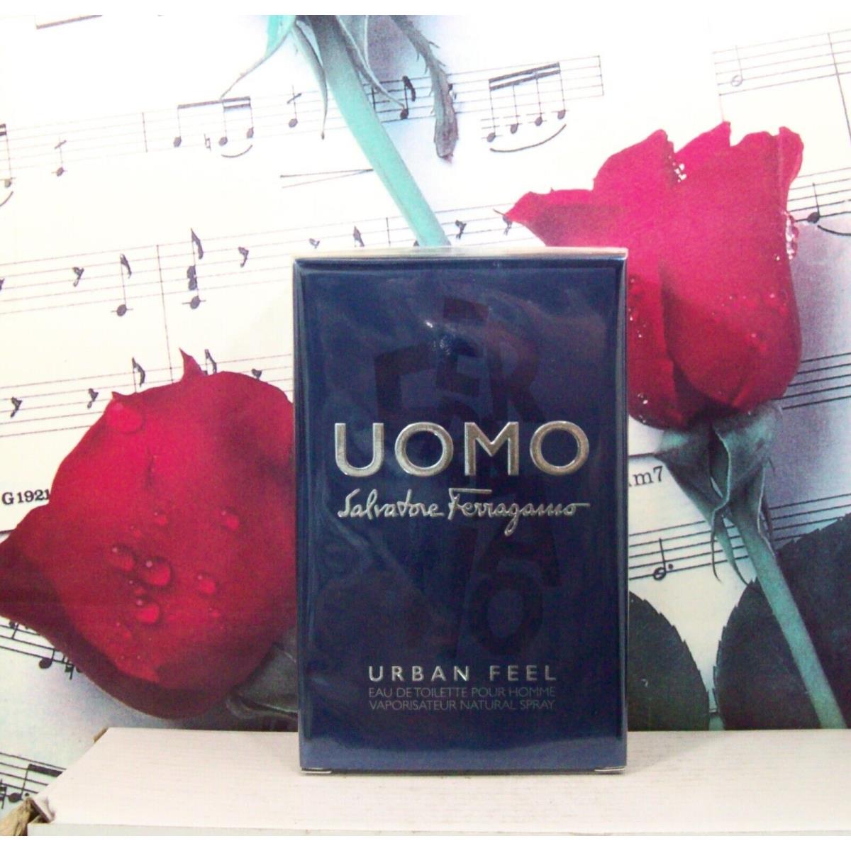 Salvatore Ferragamo Uomo Urban Feel Edt Spray 1.7 Fl. Oz. Box