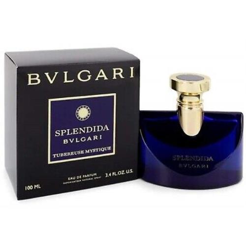 Splendida Tubereuse Mystique Bvlgari 3.4 oz / 100 ml Edp Women Perfume Spray