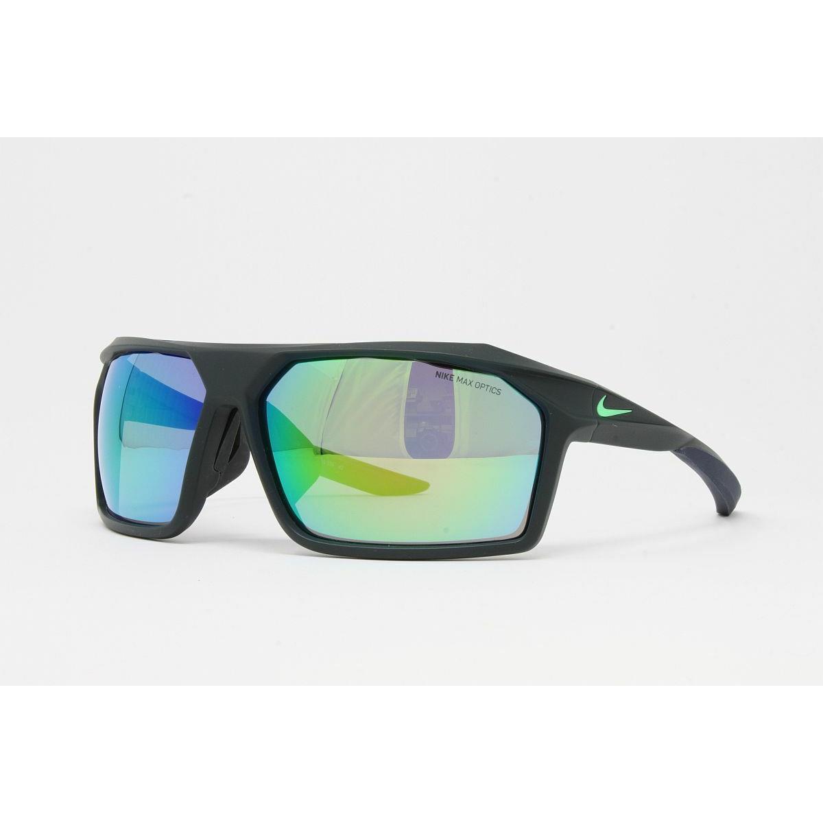 Nike Men`s Sports Sunglasses Traverse M AF EV1051 336 Matte Sea Weed Grey 65mm