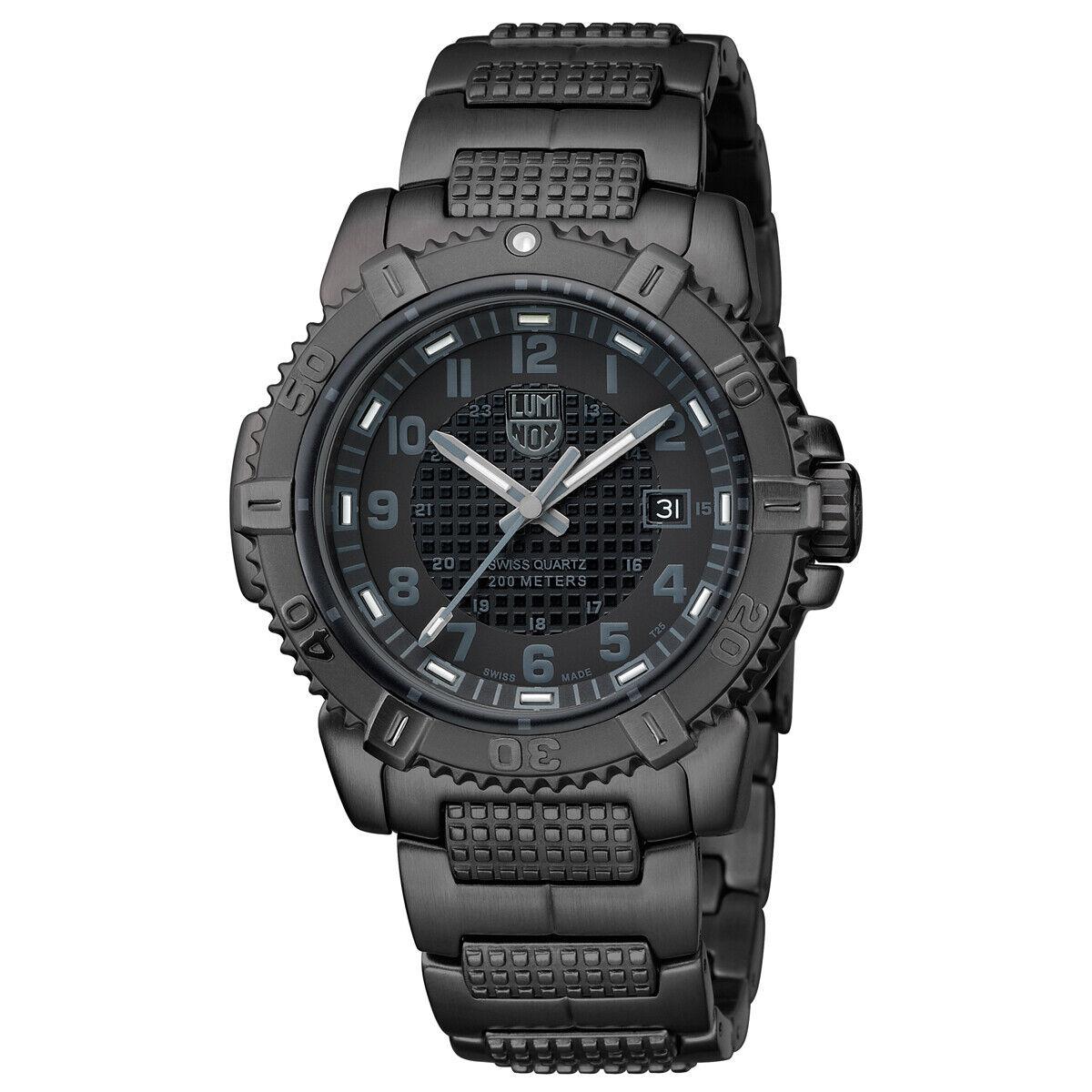 Luminox Modern Mariner Black Pvd Sapphire Stainless Steel Men`s Watch XS.6252.BO