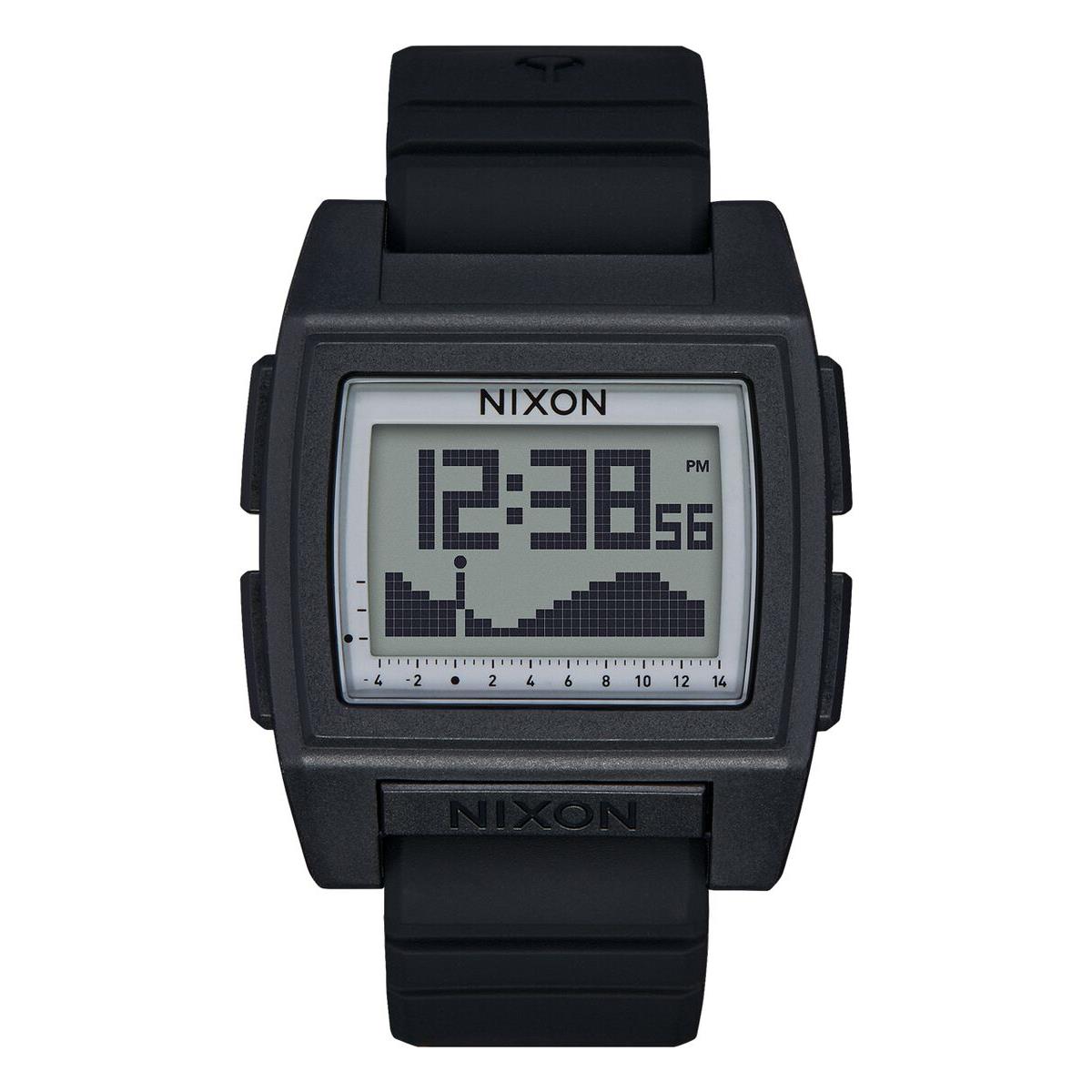 Nixon The Base Tide Pro Watch 867-Black-Positive