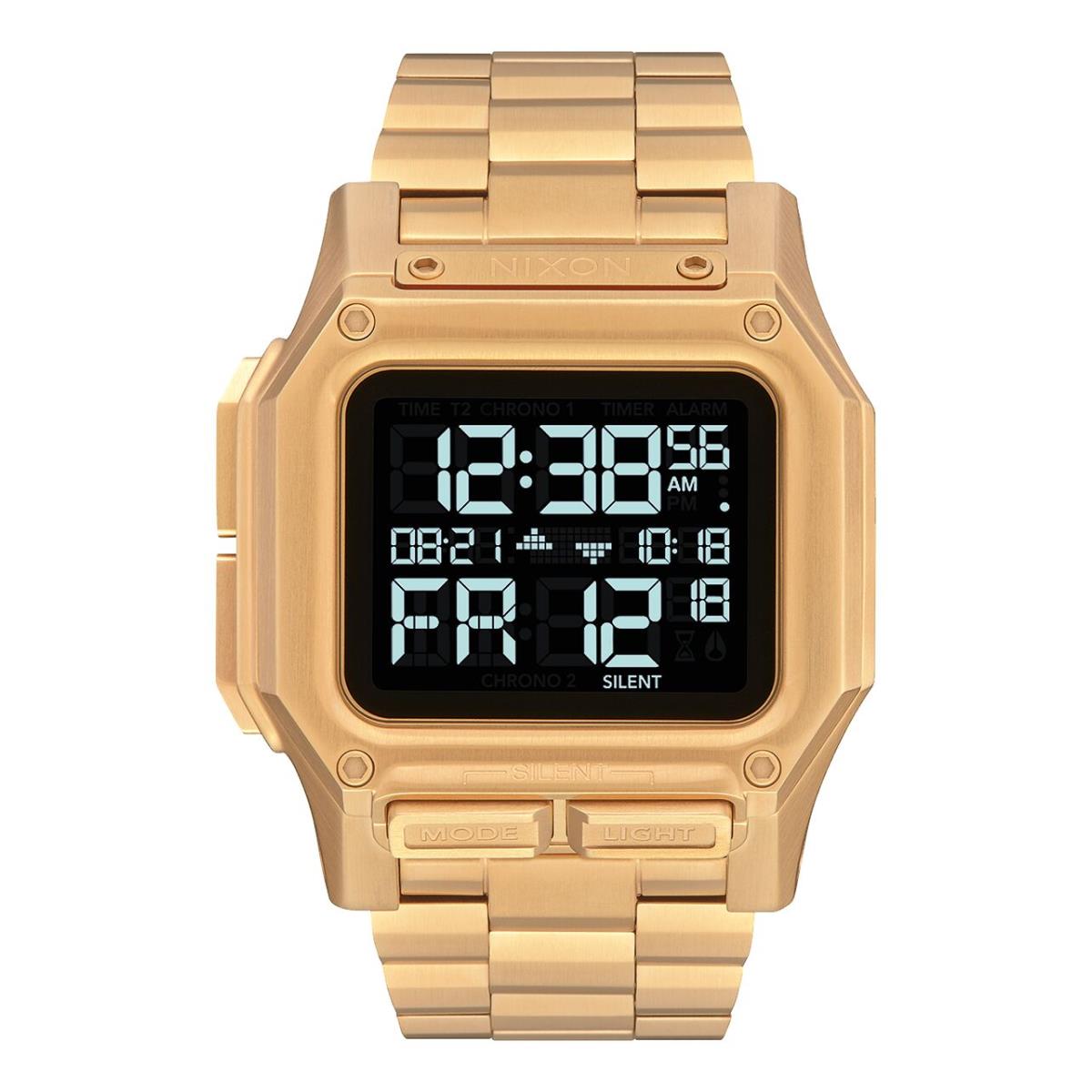 Nixon The Regulus SS Watch 502-All Gold
