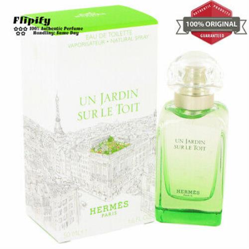 Un Jardin Sur Le Toit Perfume 1.7 oz Edt Spray For Women by Hermes