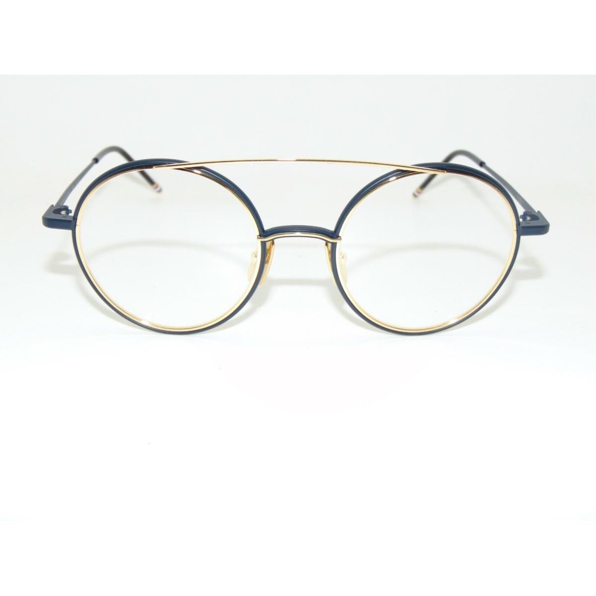 Thom Browne TB-108-C-NVY-GLD Navy Blue/gold 50mm Eyeglasses