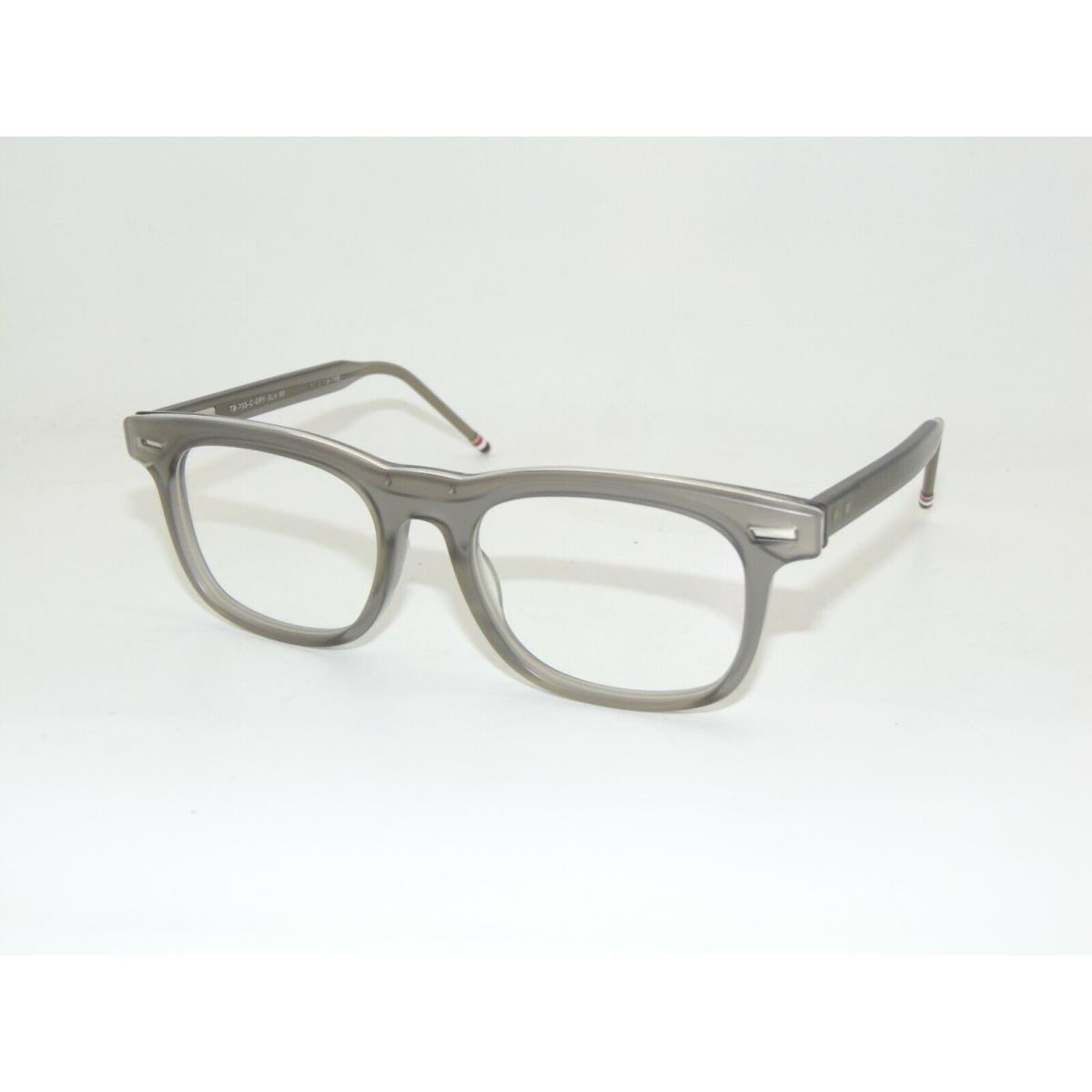 Thom Browne TB-705-C-GRY-SLV Matte Grey/silver 50mm Eyeglasses