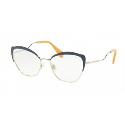 Miu 54PV Eyeglasses UE61O1 Blue