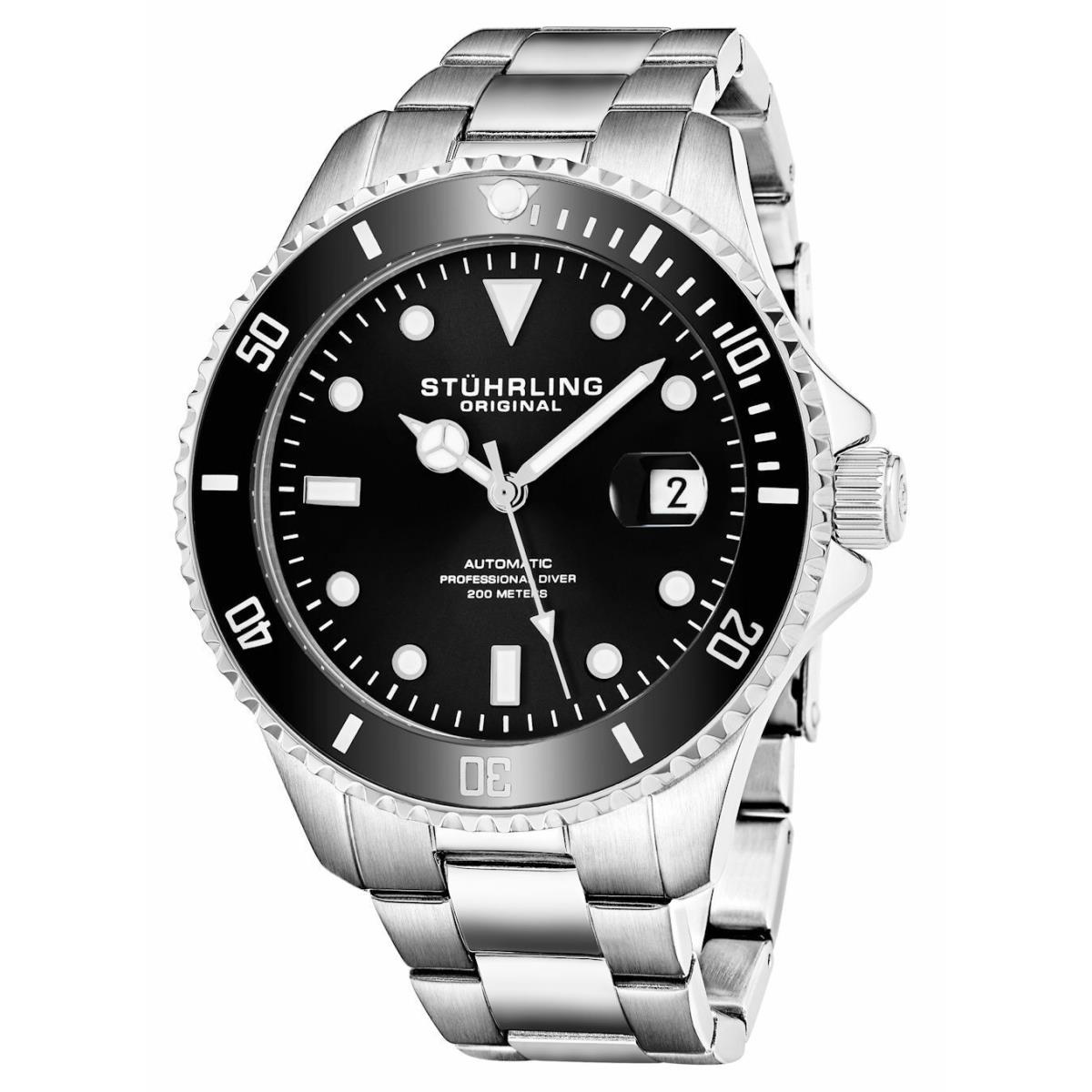 Stuhrling 792 01 Regatta 792 Aquadiver Automatic Mens Watch