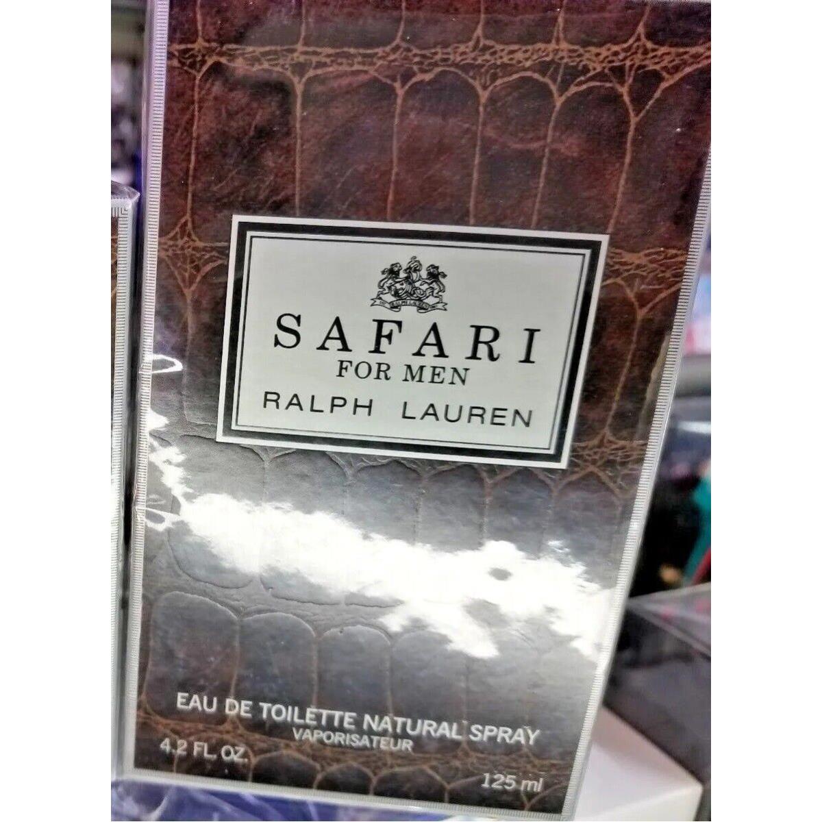 Ralph Lauren Safari Men 2.5 oz 75 ml or 4.2 oz 125 ml Edt Edp For Him