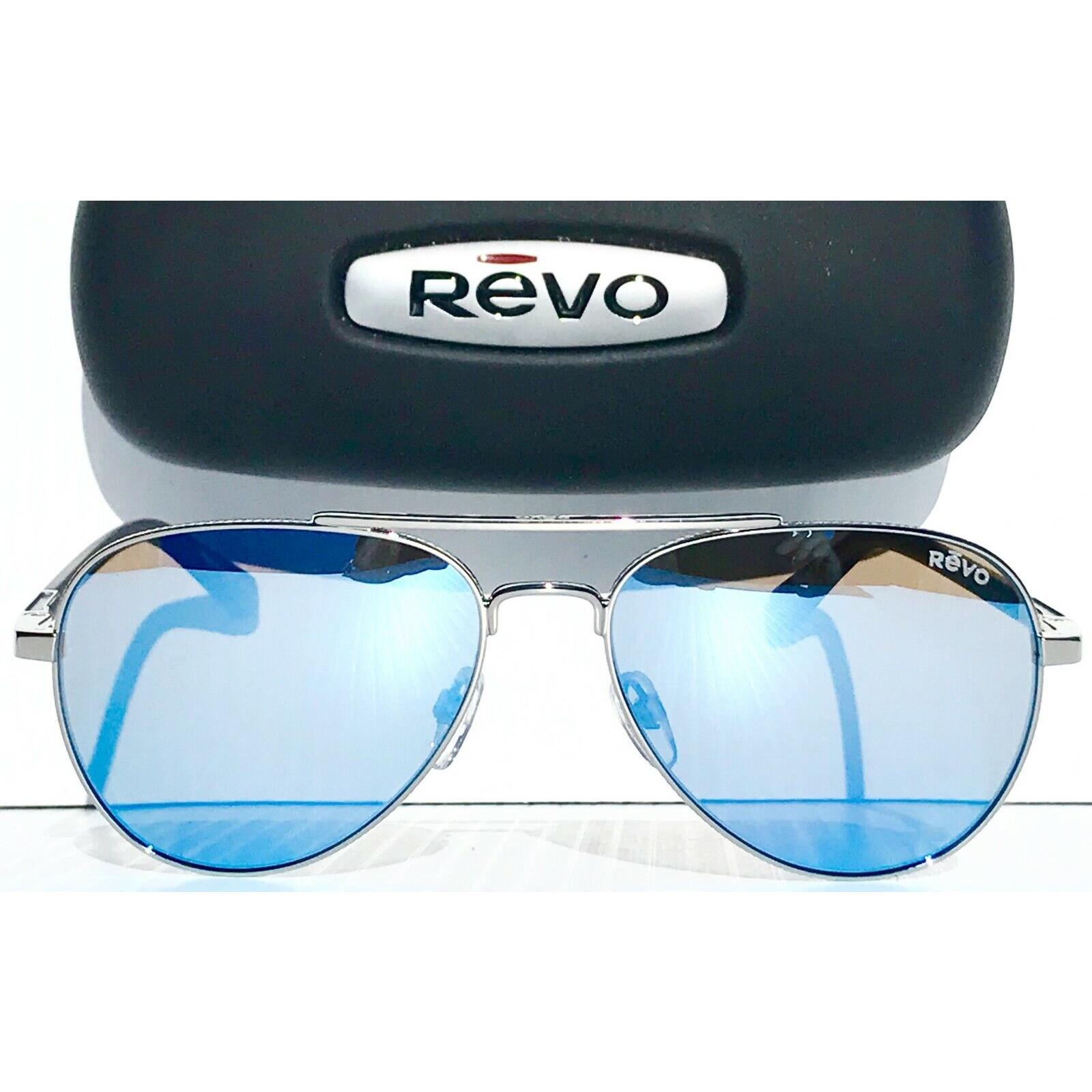 Revo sunglasses Raconteur - Silver Frame, Blue Lens