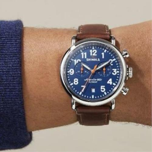 Shinola watch  - Blue 6
