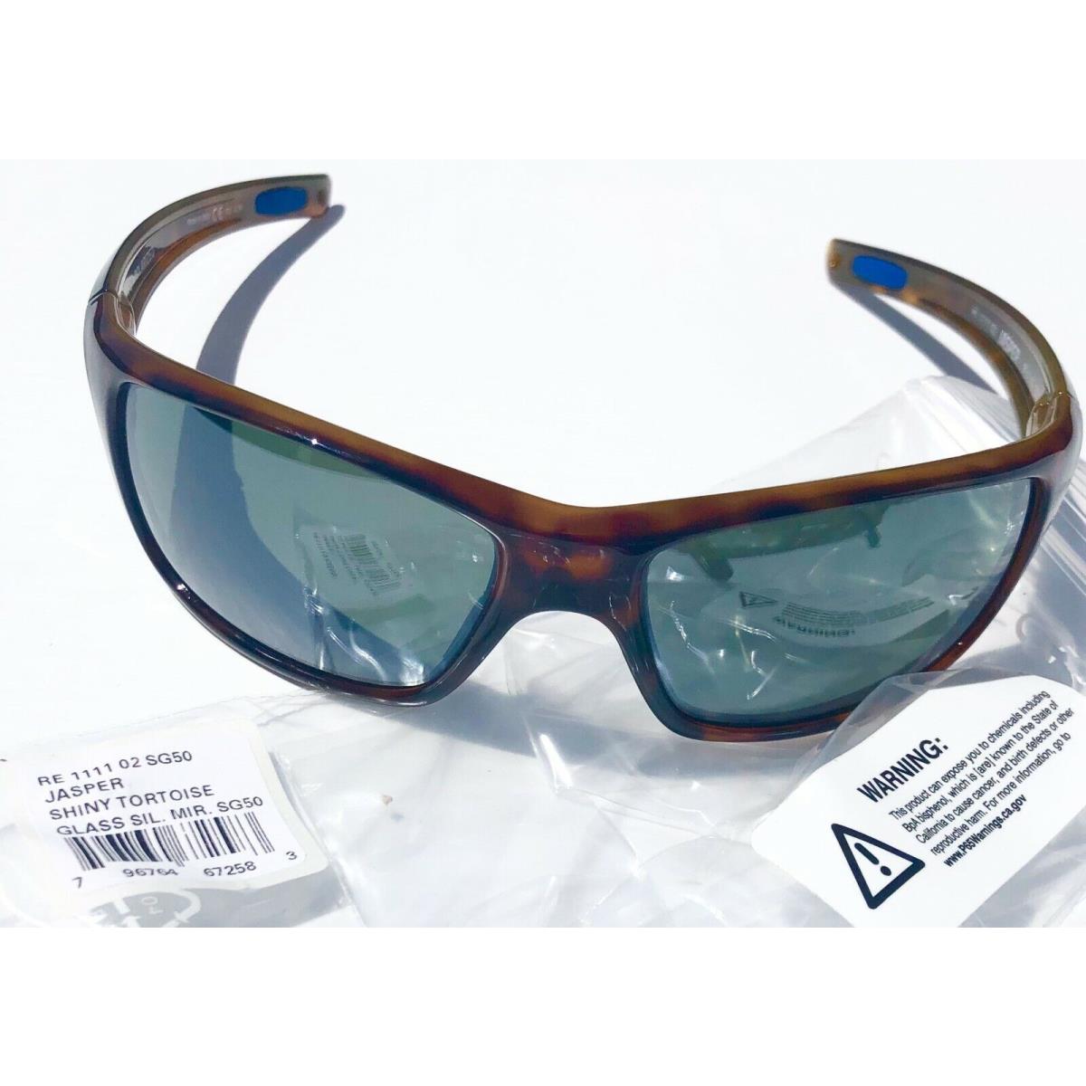 Revo sunglasses JASPER - Brown Frame, Green Lens