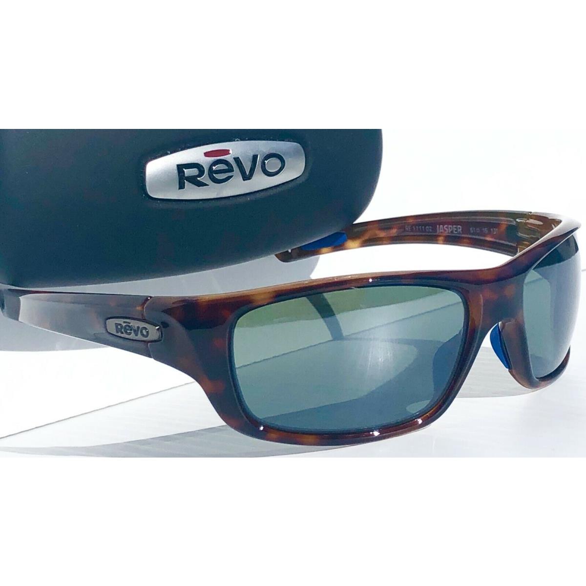 Revo sunglasses JASPER - Brown Frame, Green Lens