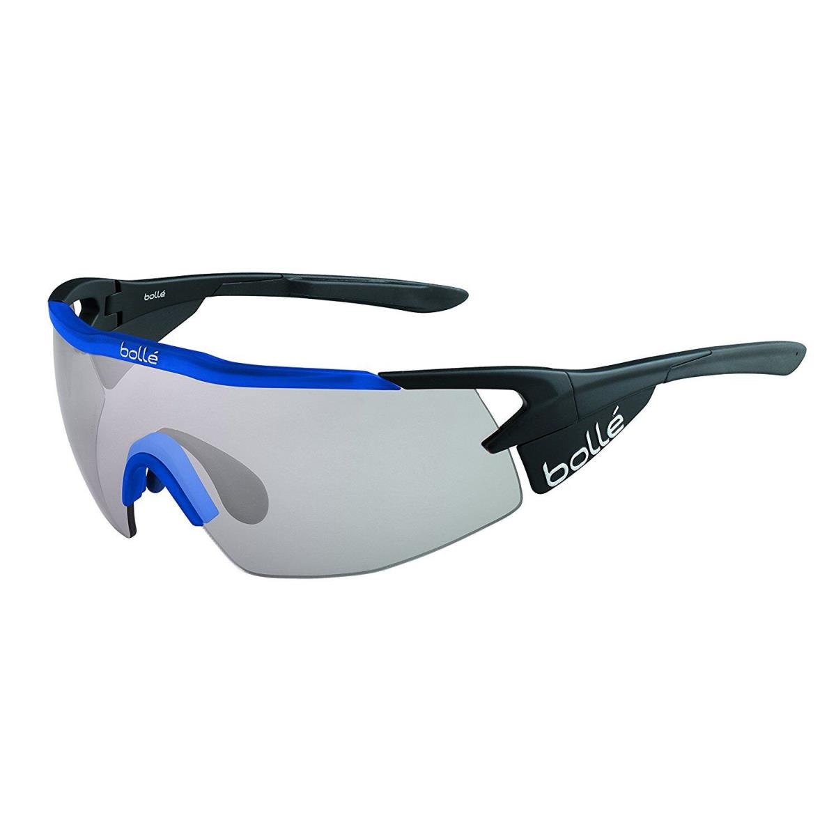 Bolle Aeromax Sunglasses Matte Black/translucid Blue Frame/tns Gun Lens 12269