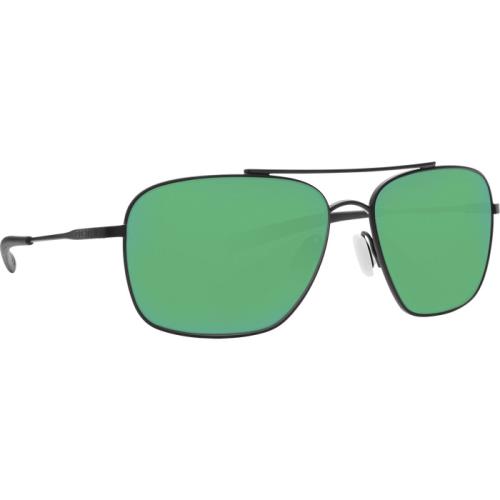 Costa Del Mar Canaveral Sunglasses - Polarized SatinBlack/GreenMirror