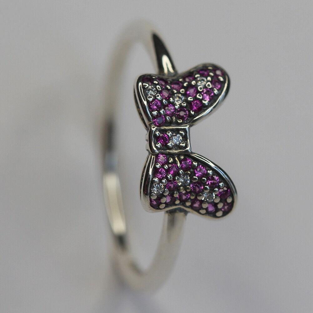 Pandora Disney Minnie`s Bow 190956CZR W Hinged Box