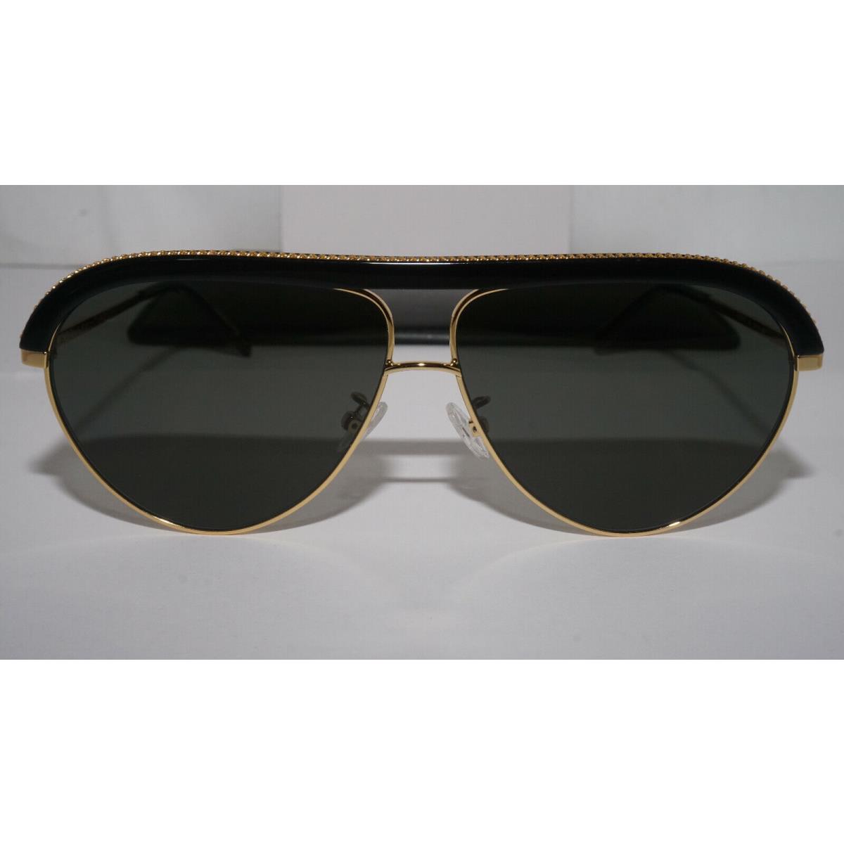 Stella Mccartney Sunglasses Aviator Gold Grey SC0207S 001 60 145