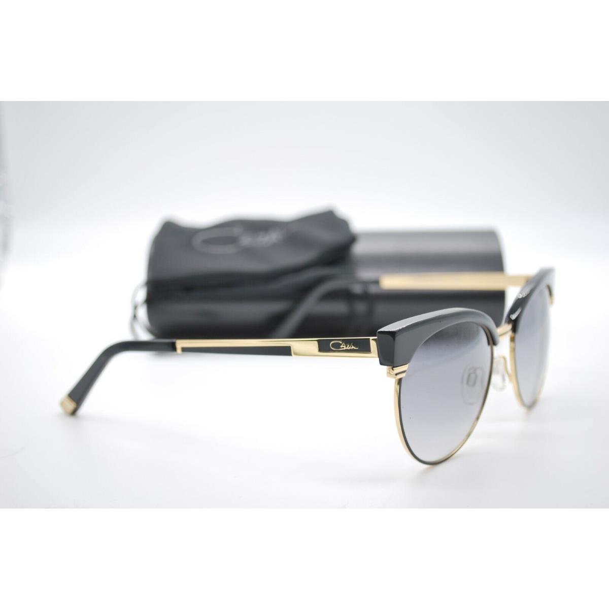 Cazal Mod. 9076 Col. 001 Gold Blk Gradient Frame Sunglasses 52-18