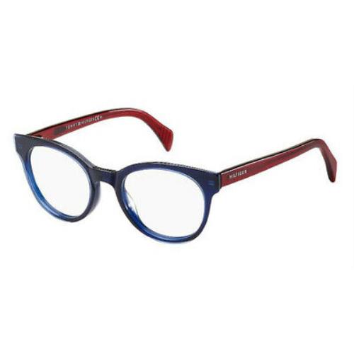 Tommy Hilfiger TH1438-L0J19 Blue Burgundy Eyeglasses