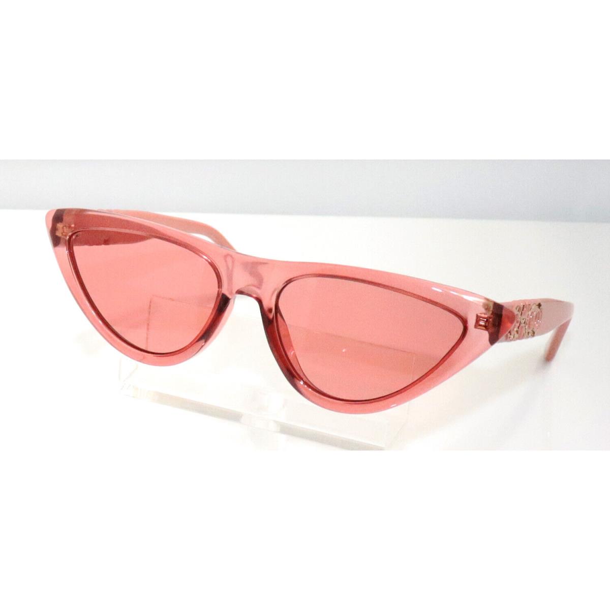 Jimmy Choo Sparks/g/s 1N5U1 Coral Pink Cat-eye Sunglasses 55-17-140