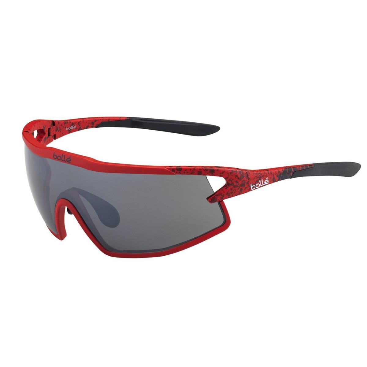 Bolle B-rock Sunglasses Matte Red Black/tns Gun Oleo AF 12153