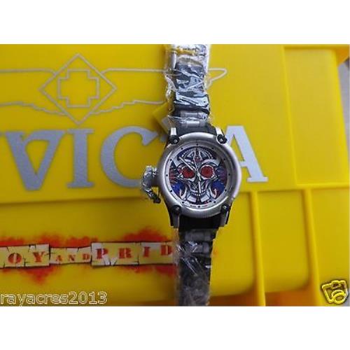Invicta watch  - Multicolor Dial, Black Band