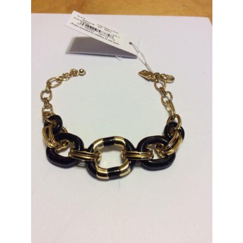 Kate Spade The Mod Moment Black Chain Link Bracelet MKA41