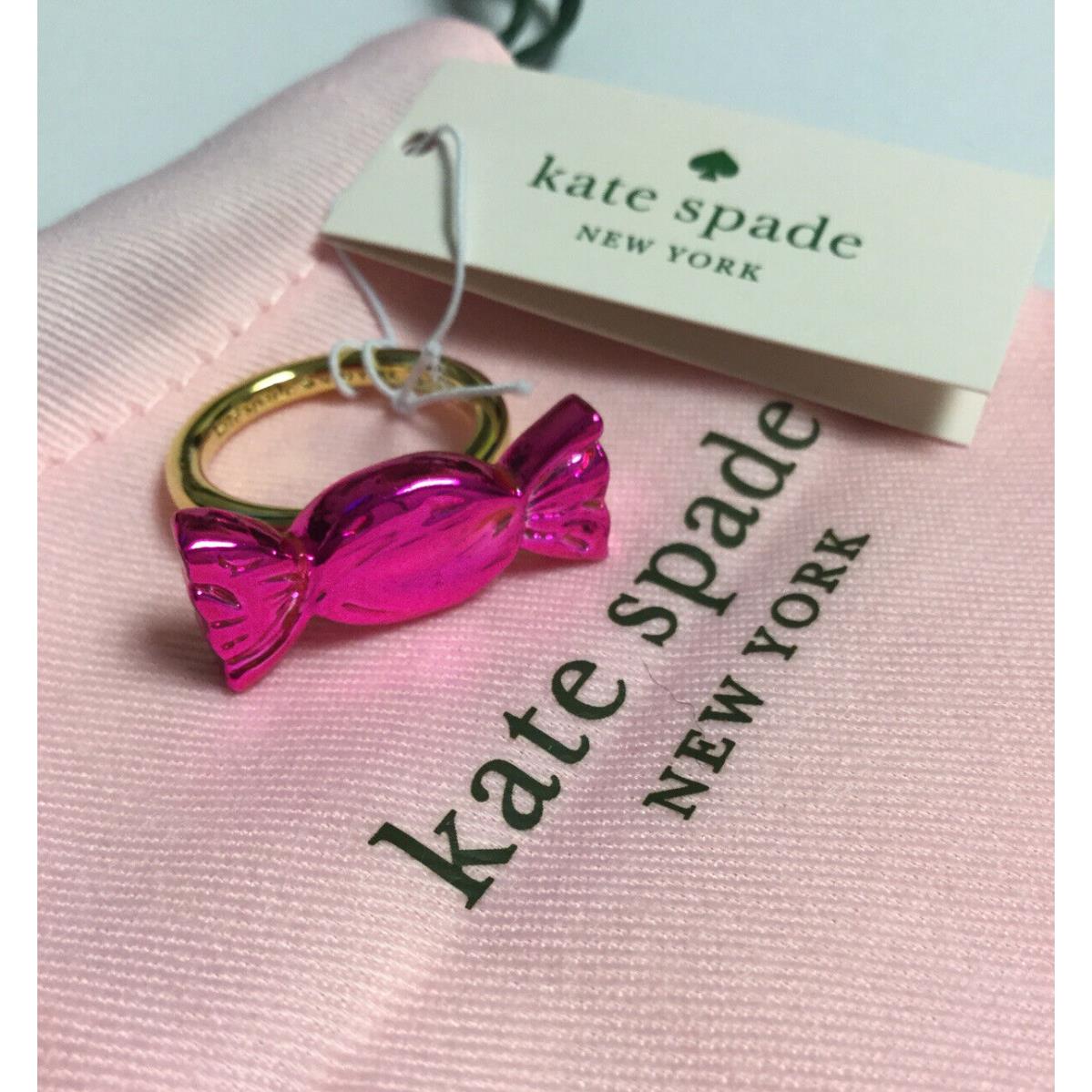 Kate Spade New York Candy Shop Wrapper Ring Size 5 New