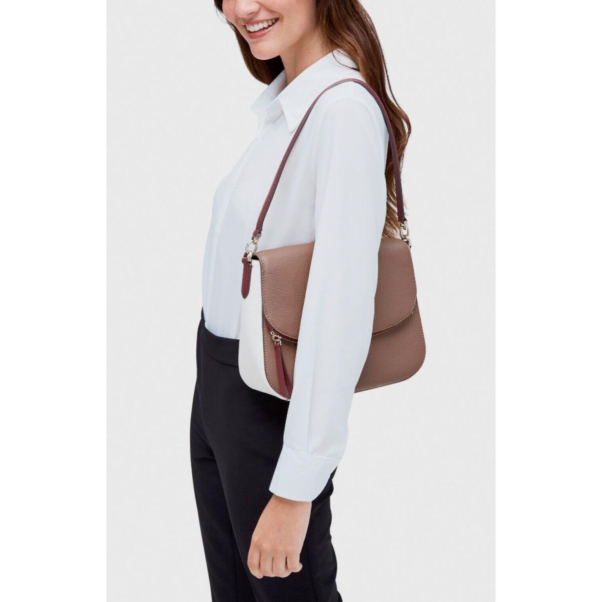 New Kate Spade Jackson Medium Flap Shoulder Bag Leather Handbag Neutral  Multi - Kate Spade bag - 767883816271 | Fash Brands