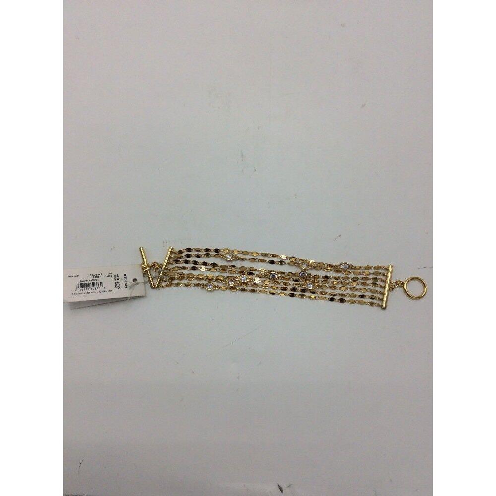 Kate Spade Quartz Cascade Gold Tone Bracelet 292