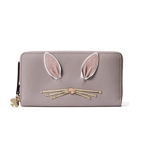 Kate Spade Hop To It Neda Bunny Leather Wallet