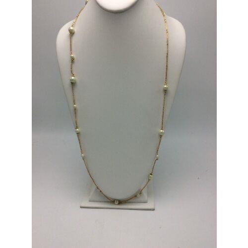 Kate Spade Gold Tone Pearl Necklace 248 D