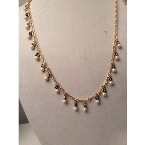 Kate Spade Pearly Delight Pearl Crystal Necklace MKA-32