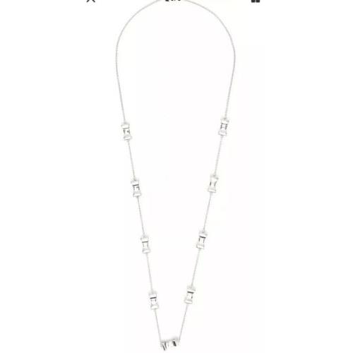 Kate Spade New York Womens Silver Take A Bow Necklace 2055