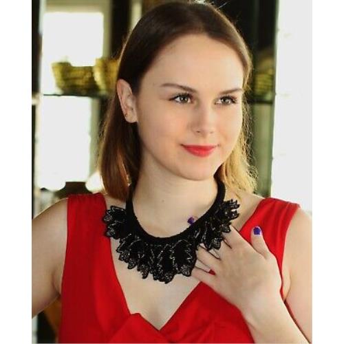 Kate Spade Silver Bourgebow Bourgeois Christmas Bow Earrings Hoss Leaf Necklace