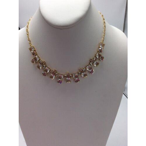 Kate Spade Make Me Blush Collar Necklace Gold Tone 244 D