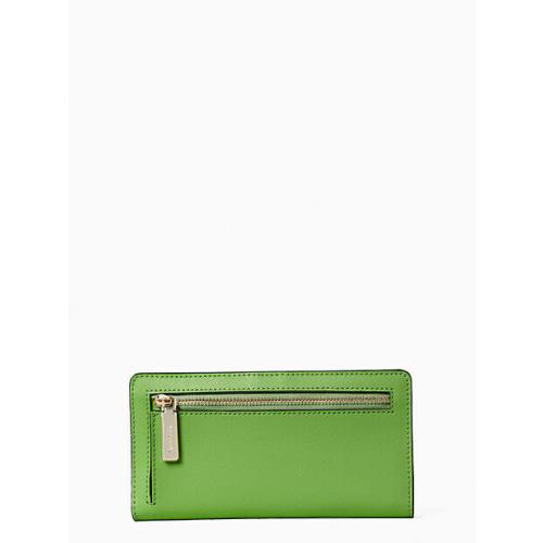 kate spade green bean wallet