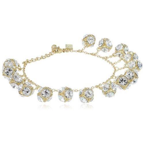 Kate Spade New York Lady Marmalade Mini Charm Bracelet 6.75 WBRU7313