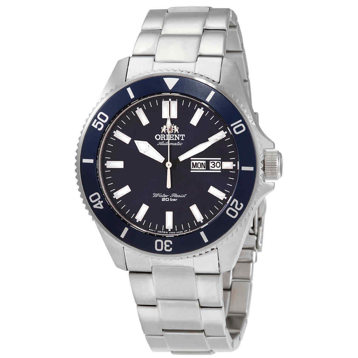 Orient Kanno Diver Automatic Blue Dial Men`s Watch RA-AA0009L19A