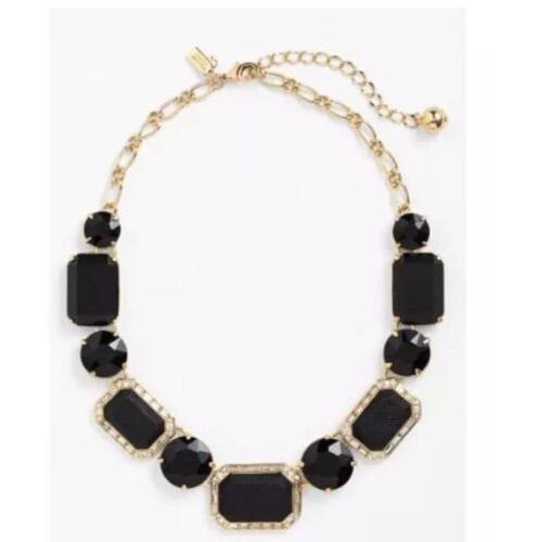 Kate Spade Women`s Jackpot Jewels Necklace Black Gold 1465