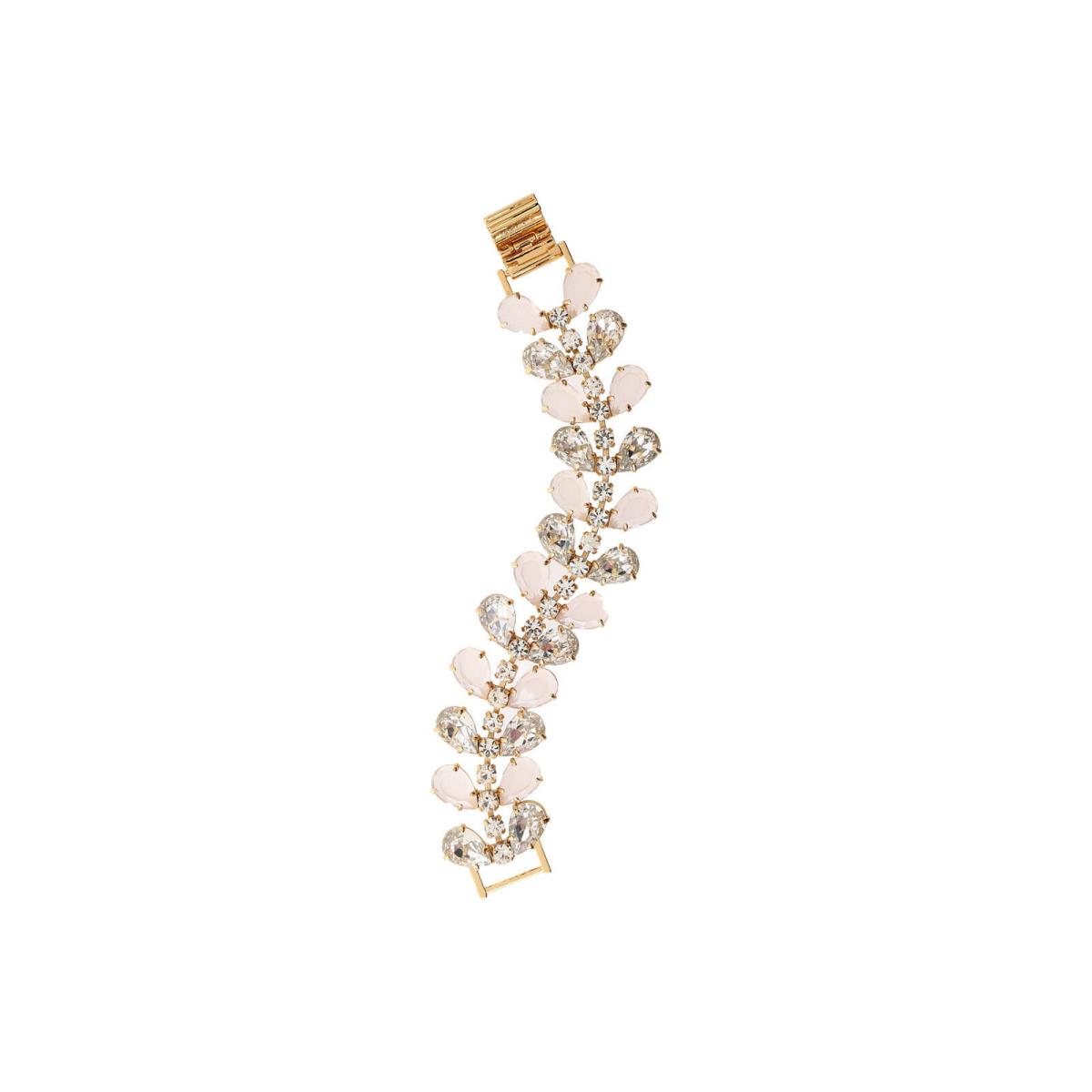 Kate Spade NY Secret Garden Line Bracelet Opalescent Faceted Crystals Bridal
