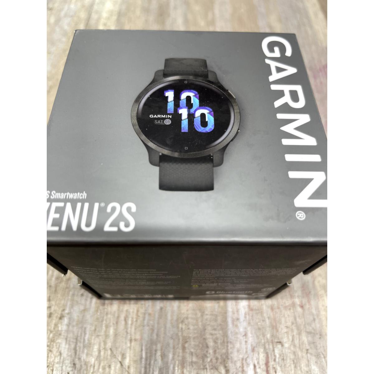 Garmin Venu 2S Gps Fitness Watch Slate Bezel W/ Graphite Case