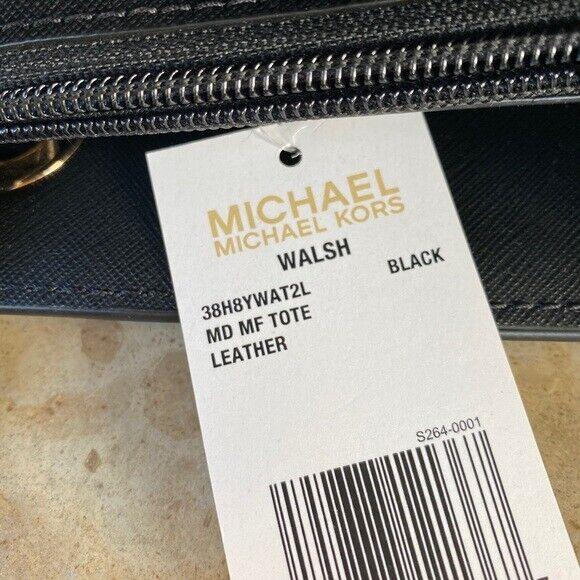 Michael Kors  bag  Walsh - Black , Black Manufacturer, Black Lining 11