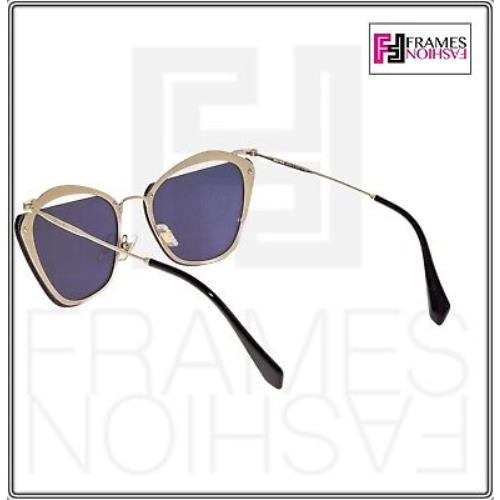 Miu Miu sunglasses  - Frame: Gold Black, Lens: 1